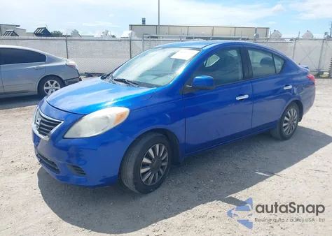 2014 Nissan Versa 1.6 Sv from USA, damaged, VIN 3N1CN7AP0EL819221